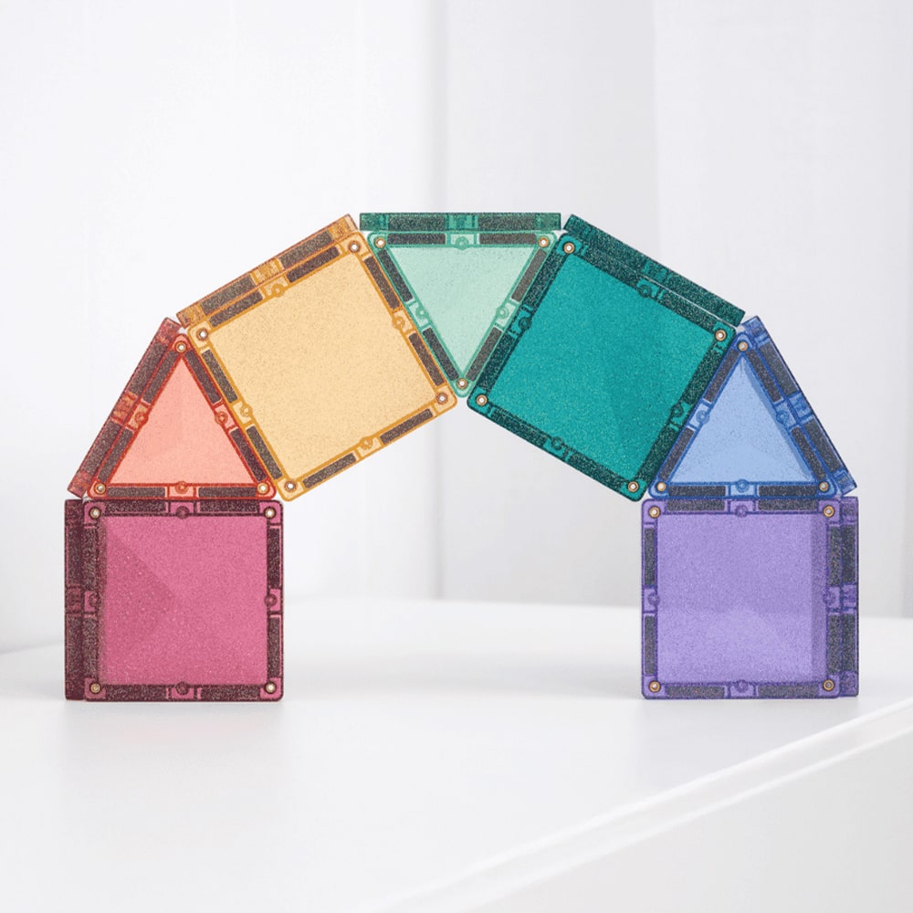 Connetix 48 Delige Glitter Castle Pack