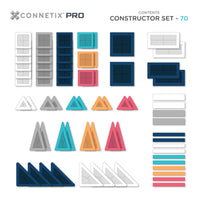 Connetix Tiles 70 Delige Pro Constructor Set