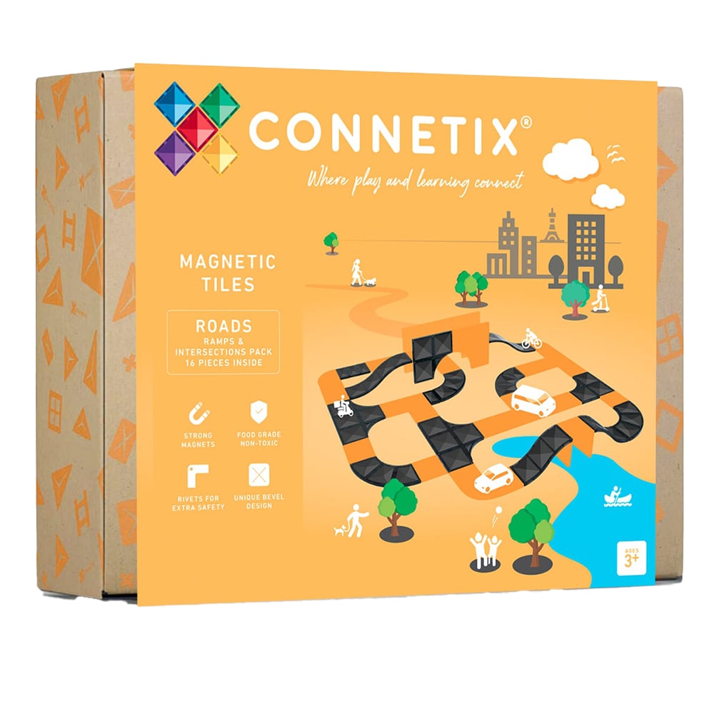 Connetix Tiles Ramps & Intersections Pack 16 stuks Connetix Tiles