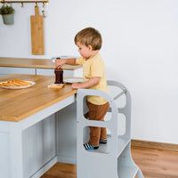 Ette Tete Leertoren Step'n Sit Gold-Gray With Extra Support