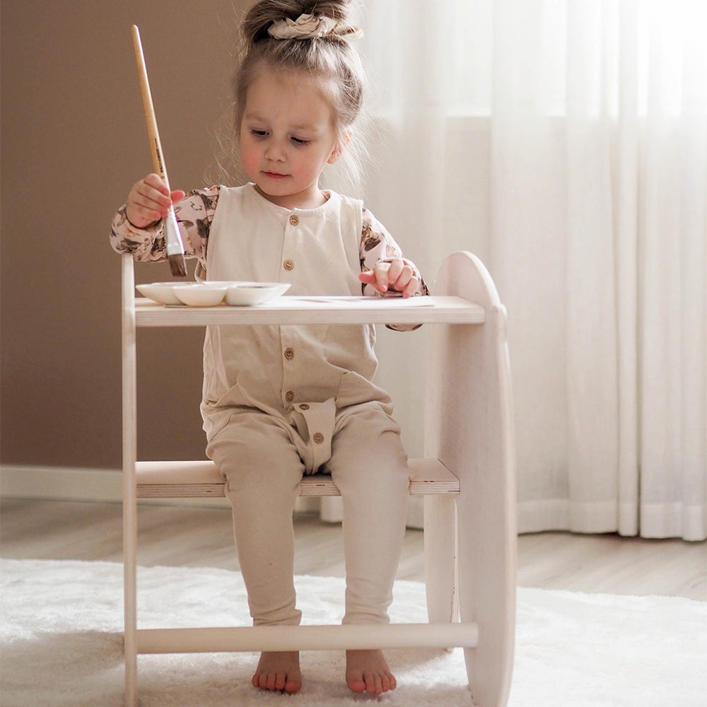 Fitwood Schommelpaard En Bureau Nuppu Fitwood