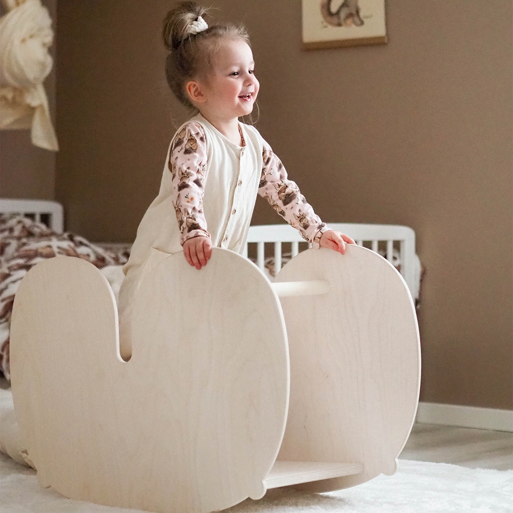 Fitwood Schommelpaard En Bureau Nuppu Fitwood