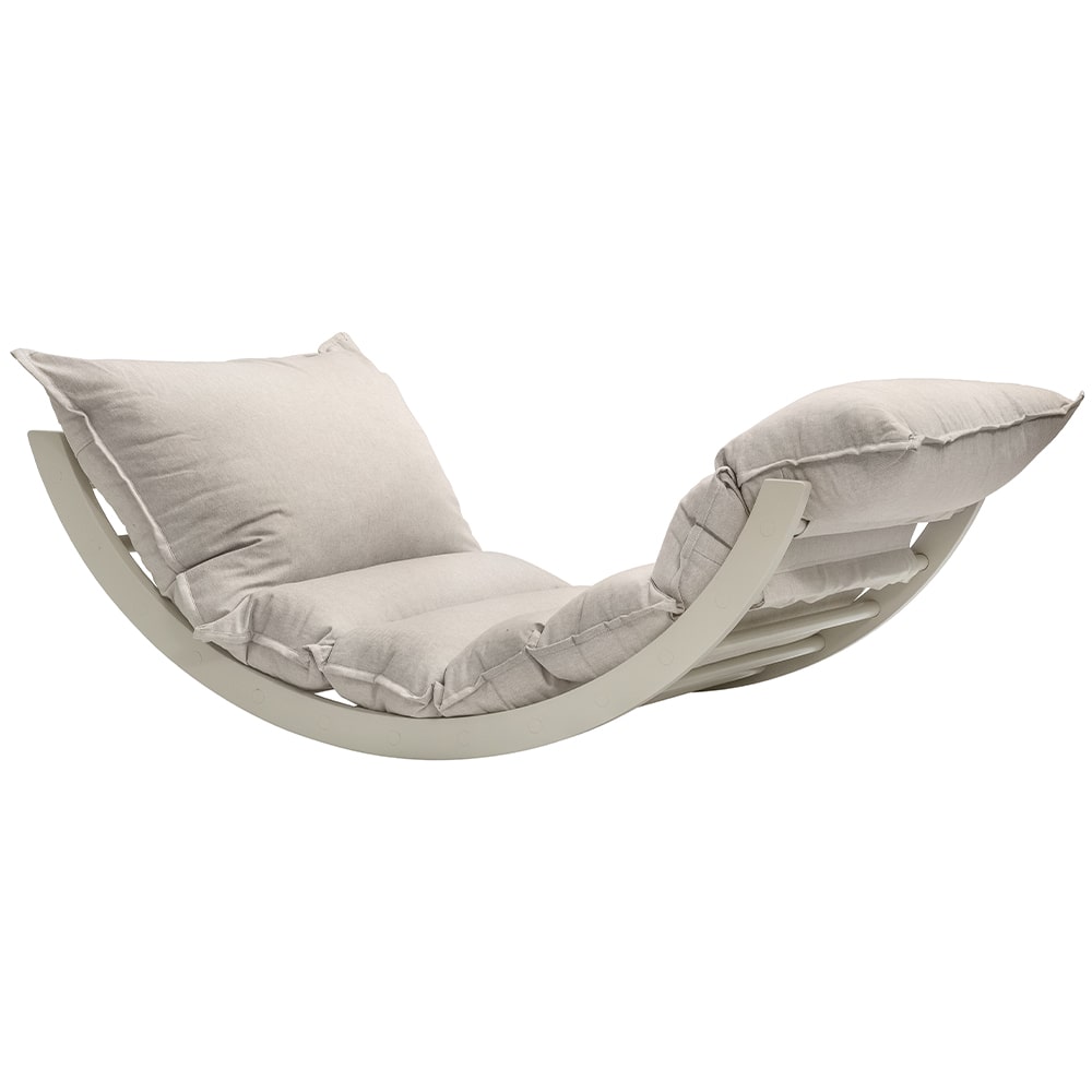 Fitwood Schommelstoel Laakso - Beige Fitwood