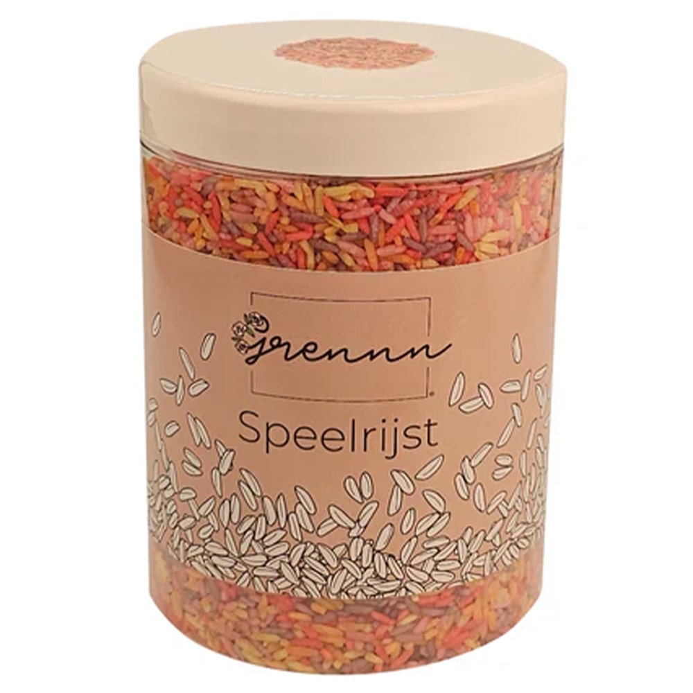 Grennn Speelrijst Fruit Mix 750 Gram