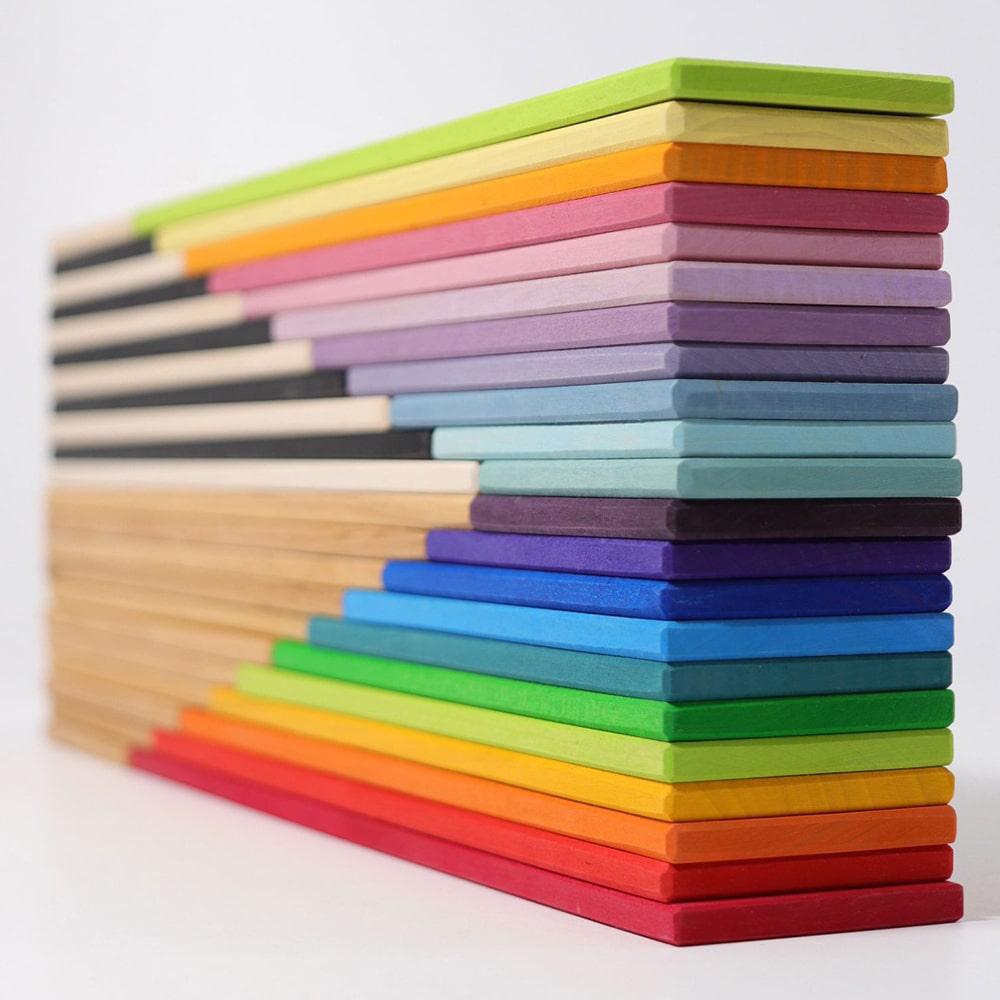 Grimms Houten Bouwplanken Regenboog
