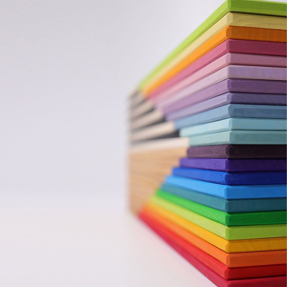 Grimms Houten Bouwplanken Regenboog