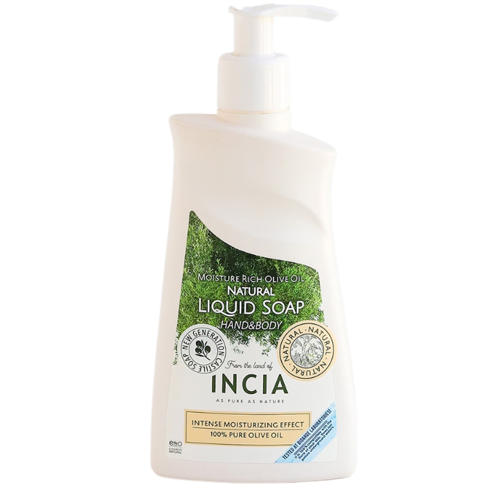 Incia 100% Natuurlijke Vloeibare Handzeep Incia