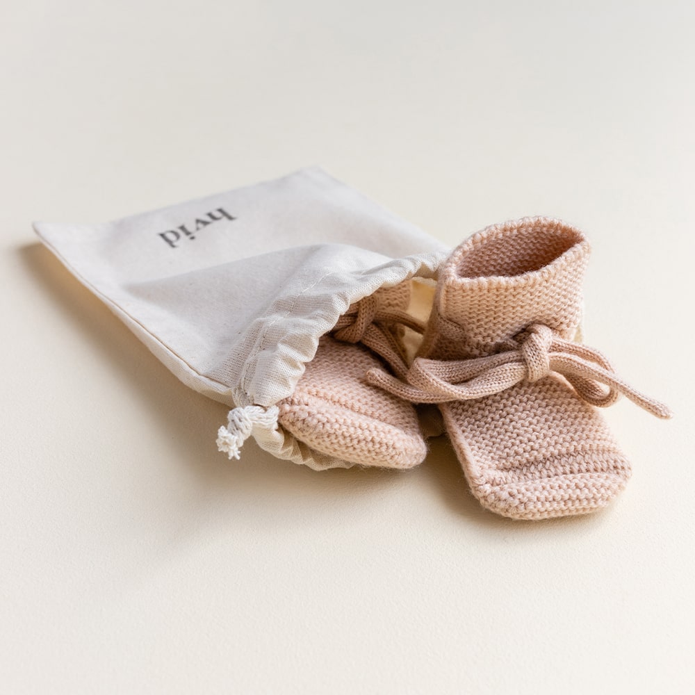 Hvid Slofjes - Apricot Hvid