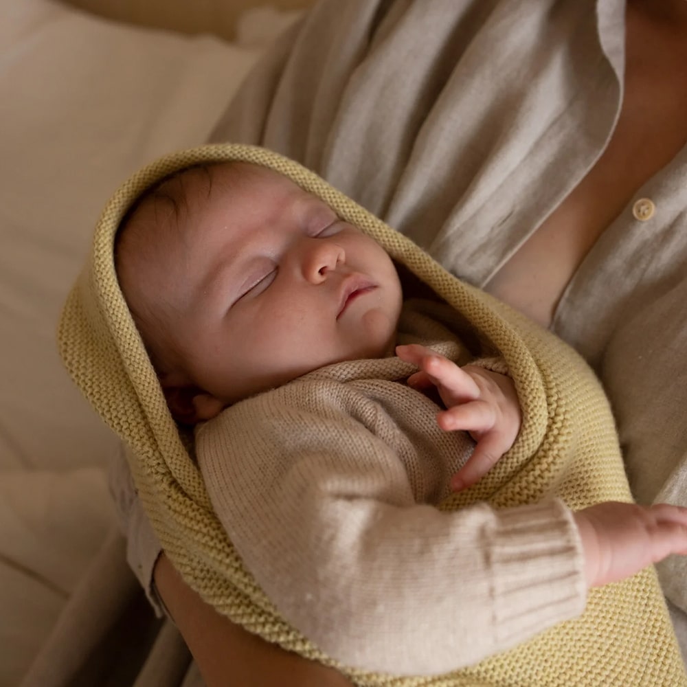 Hvid Cocoon 100% Merinowol