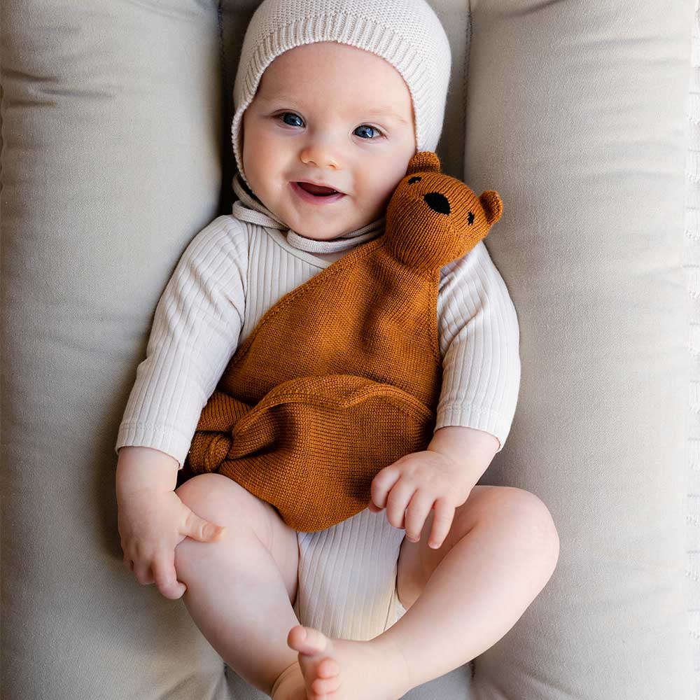 Hvid Knuffeldoekje Teddy Tokki - Rust Hvid