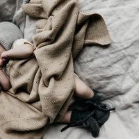 Hvid Baby Slofjes 100% Merinowol