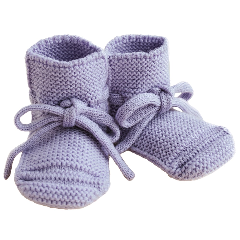 Hvid Slofjes - Lilac Hvid