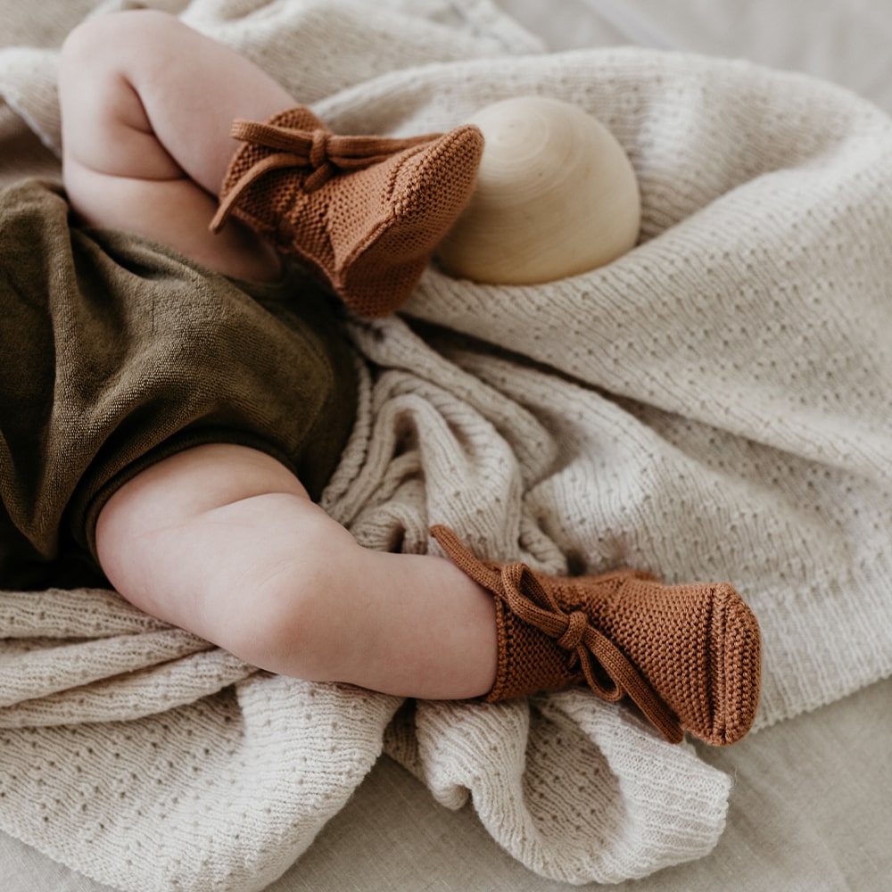 Hvid Slofjes - Terracotta Hvid