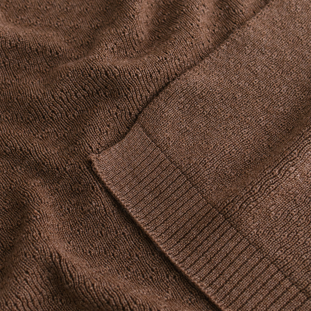 Hvid Wollen Deken Dora 70 x 95 cm- Mocha Hvid