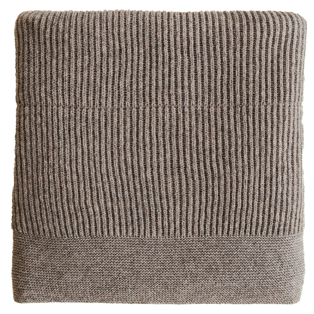 Hvid Wollen Deken Gaston 100 x 140 cm- Stone Hvid