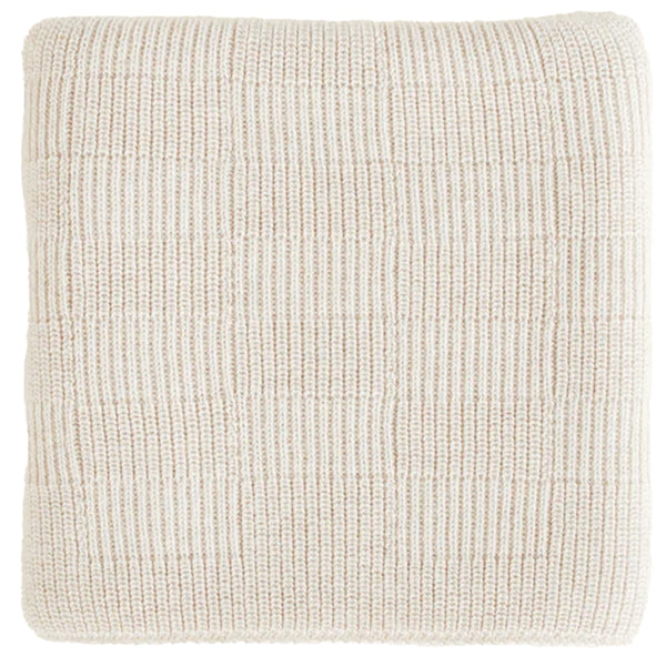 Hvid Wollen Deken Ivy 70 x 95 cm - Cream