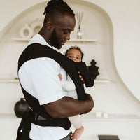Ilmaha Mei Tai Uni Black Baby Carrier