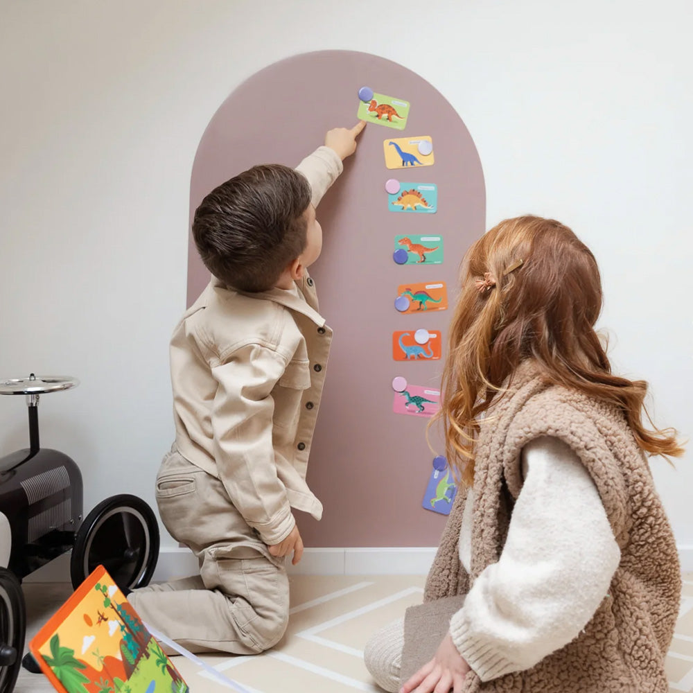 Kinderly Magnetisch behang 100x60cm Blush