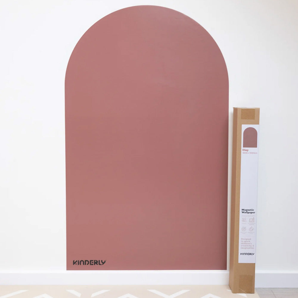 Kinderly Magnetisch behang 100x60cm Clay