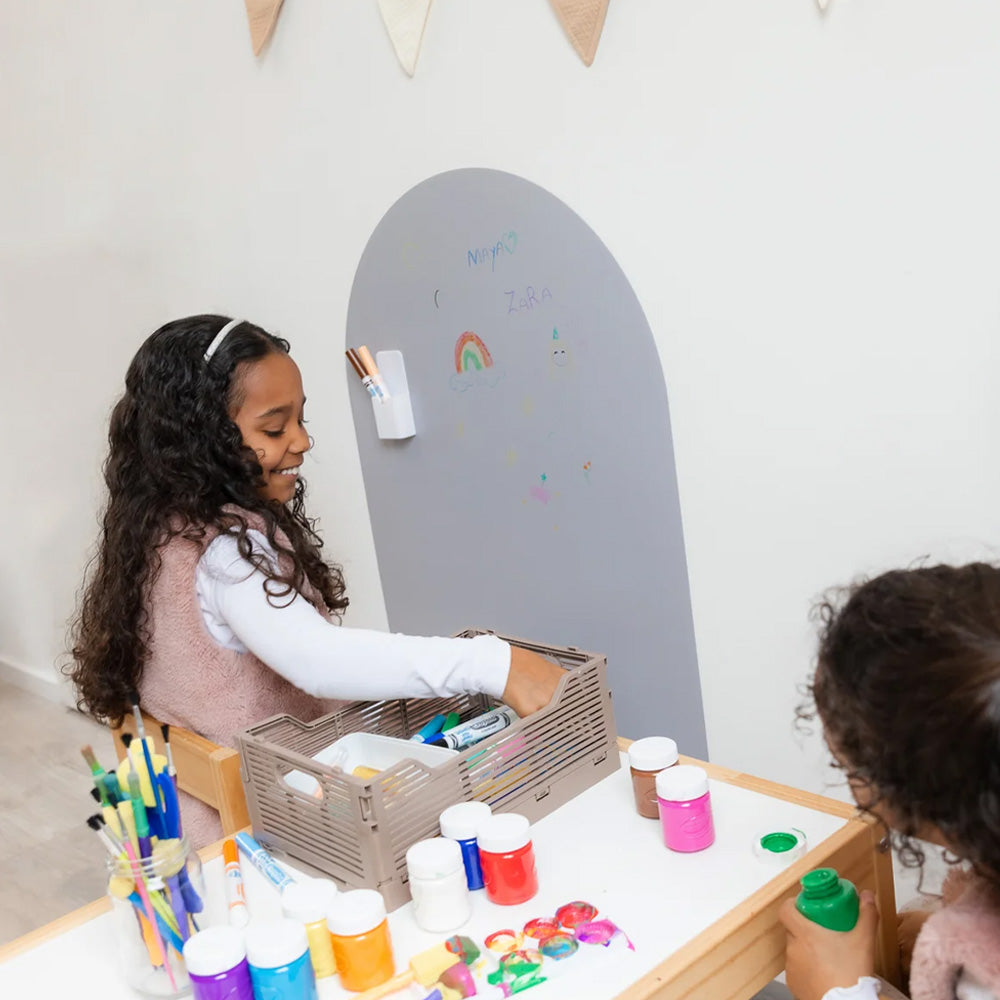 Kinderly Magnetisch behang 100x60cm Gray