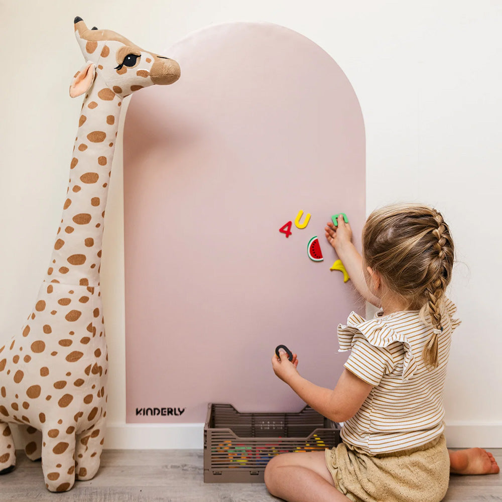 Kinderly Magnetisch behang 100x60cm Rose