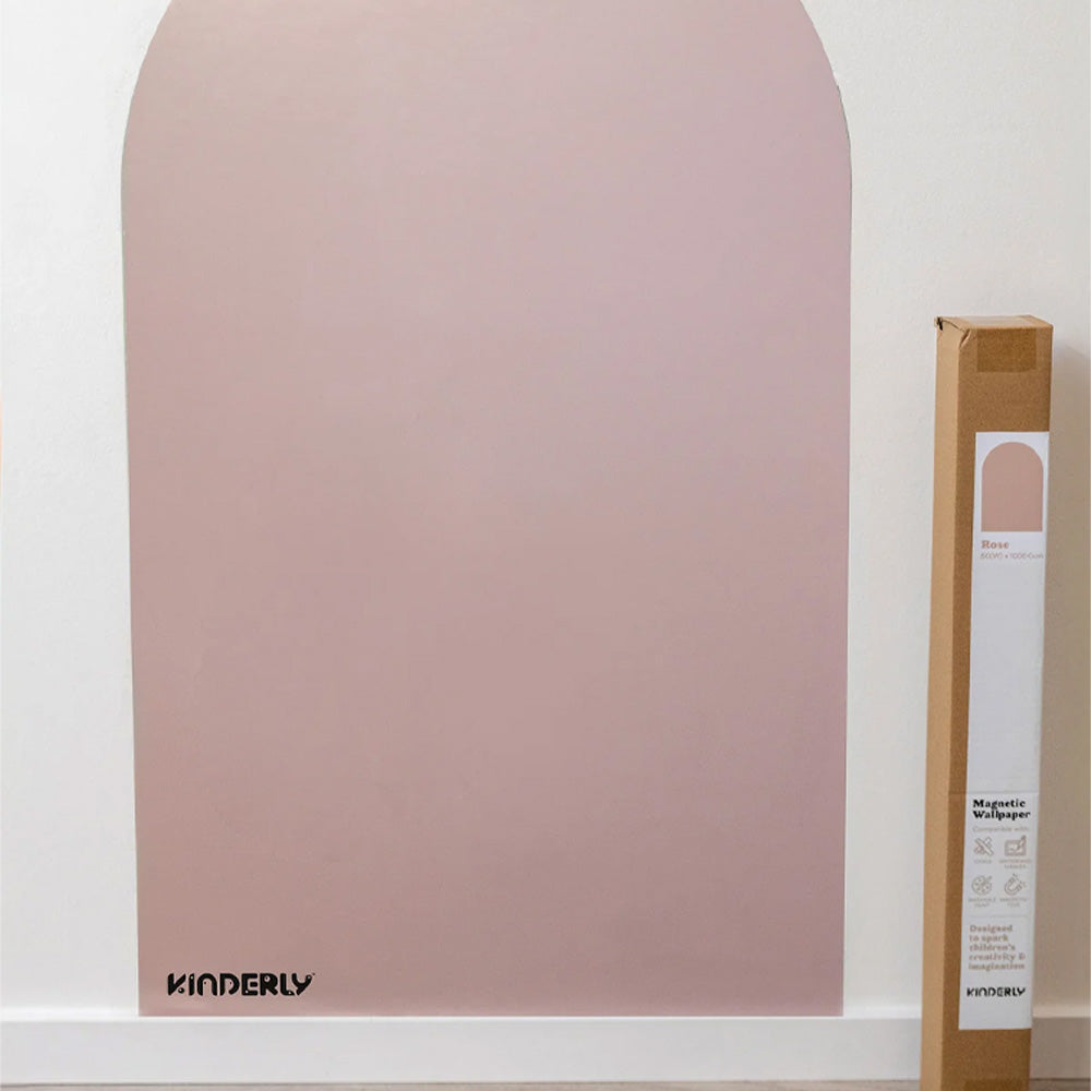 Kinderly Magnetisch behang 100x60cm Rose