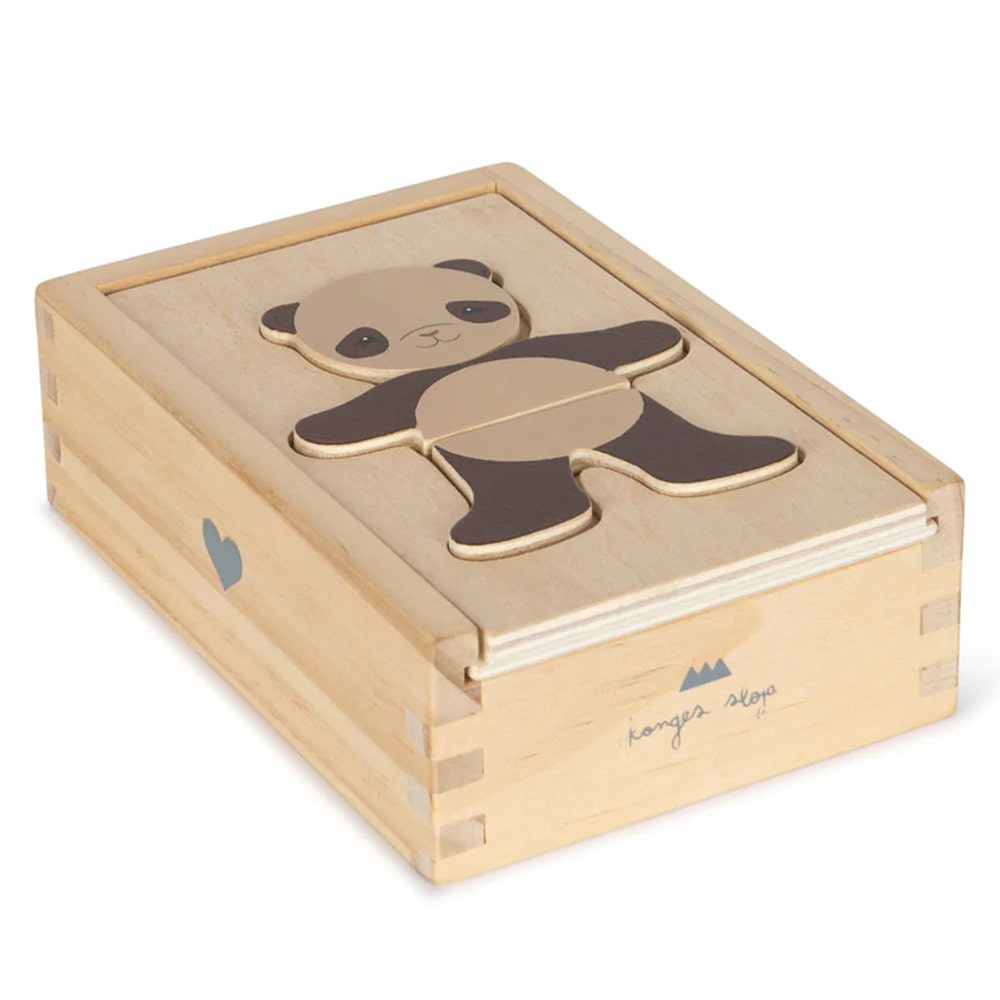 Konges Slojd Houten Aankleedpuzzel Beer - Animals Konges Slojd