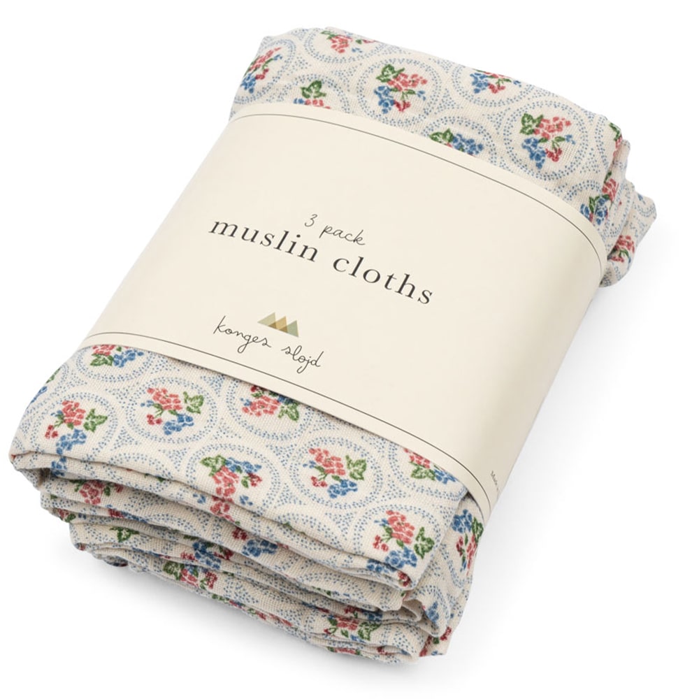 Konges Slojd Hydrofiele Doeken 65x65cm 3 Stuks