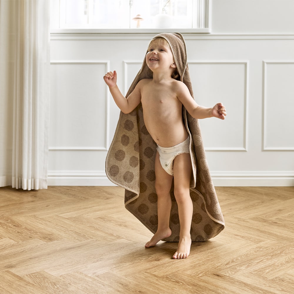 Leander Badcape Hoodie - Mocca Leander