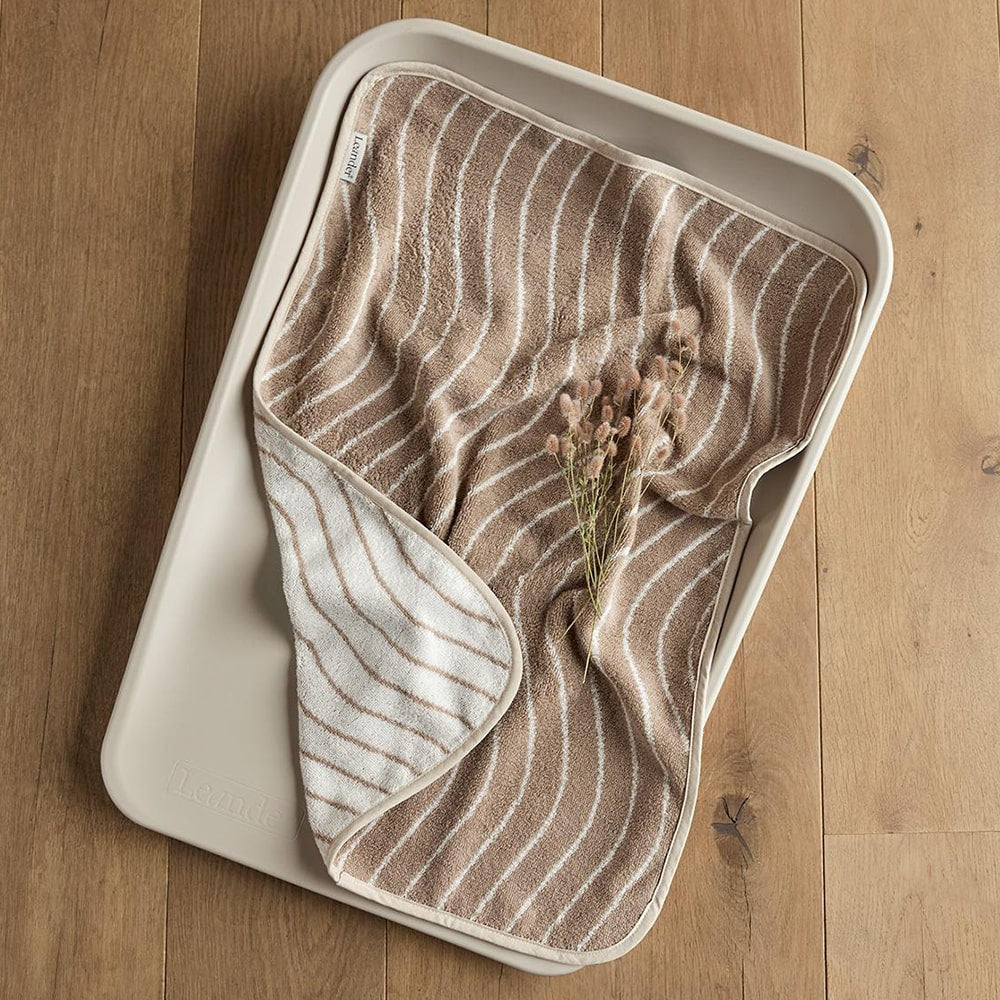 Leander Matty Verschoningskussen Topper Woodland Cappuccino Leander
