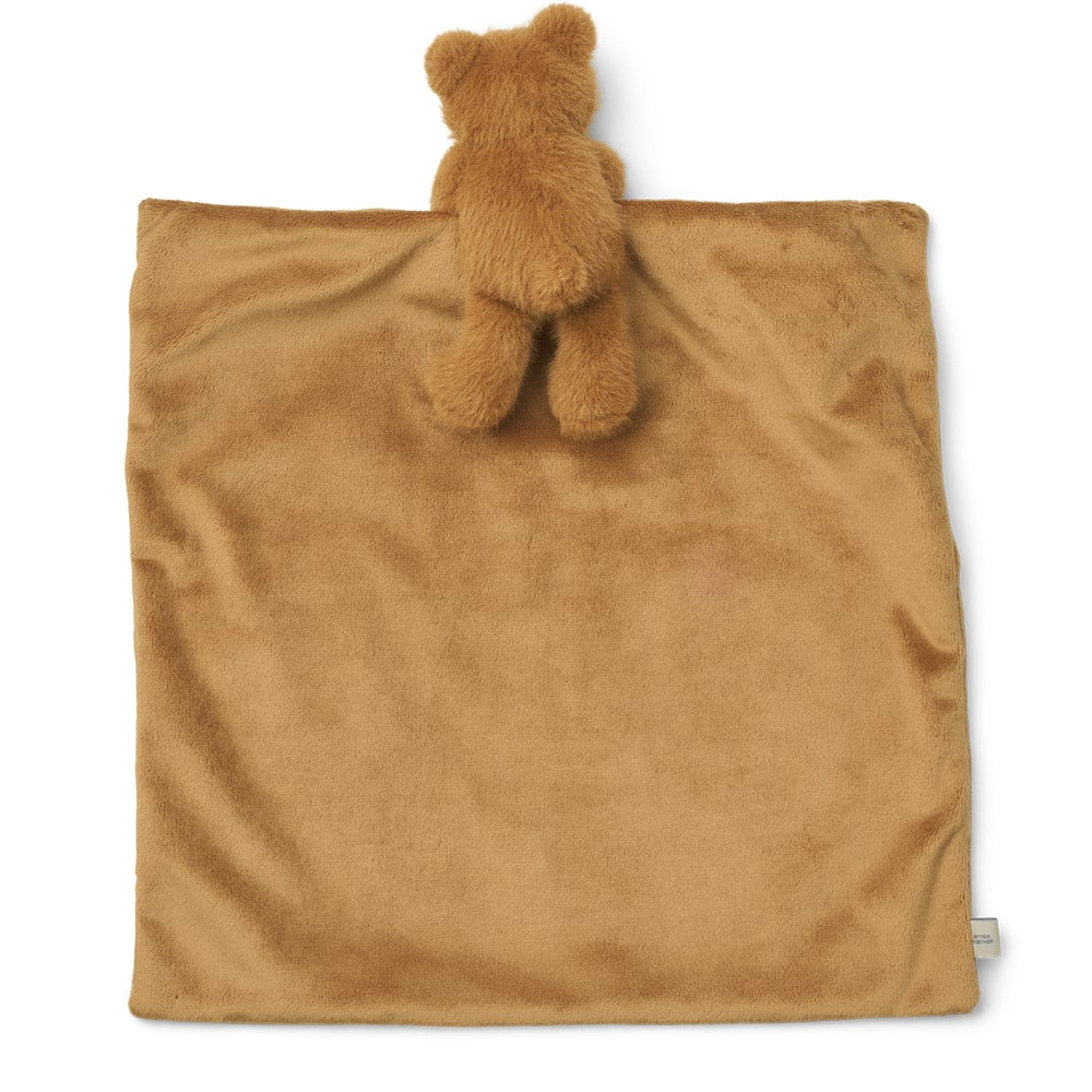 Liewood Camdon knuffeldoekje Beer - Golden Caramel Liewood