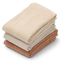 Liewood Hydrofiele Doeken Lewis 3 Stuks - Tuscany Rose Mix Liewood