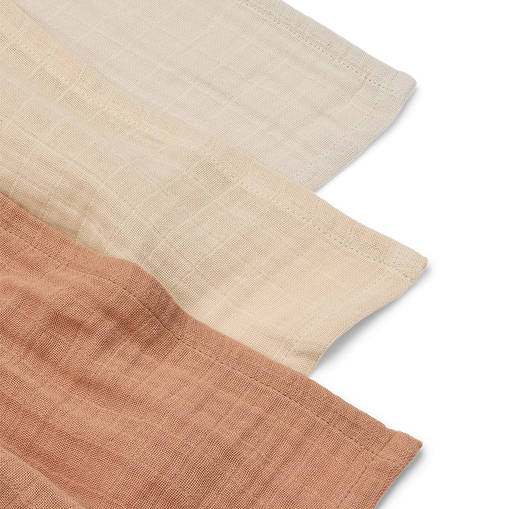 Liewood Hydrofiele Doeken Lewis 3 Stuks - Tuscany Rose Mix Liewood