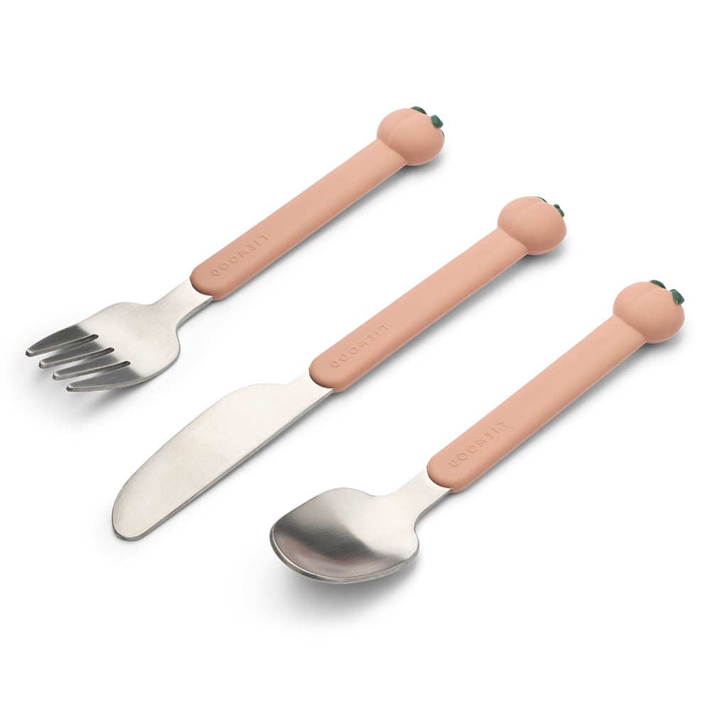 Liewood Tove Bestekset - Peach / Pale Tuscany