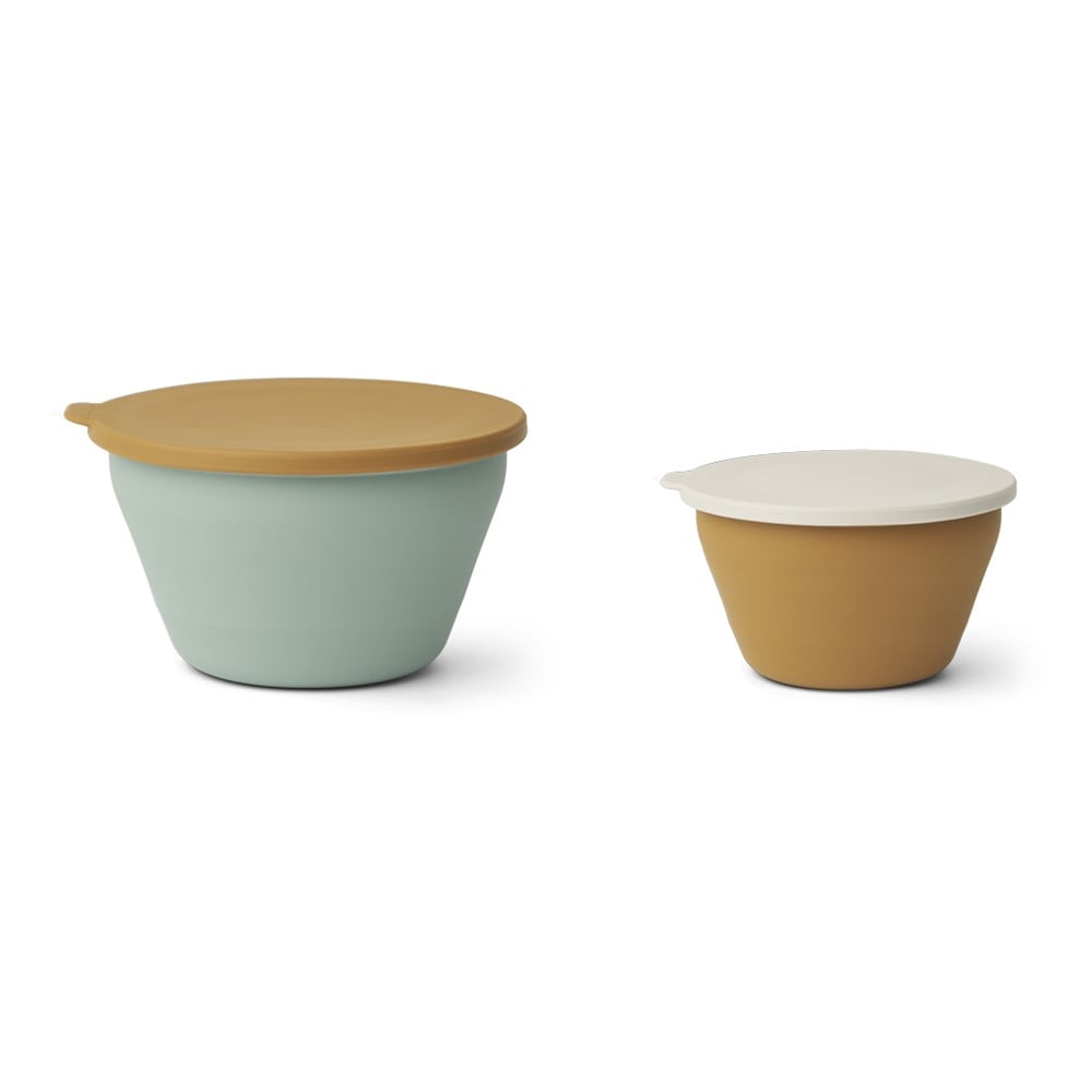 Liewood Vouwbare Kommen Set - Almond Liewood