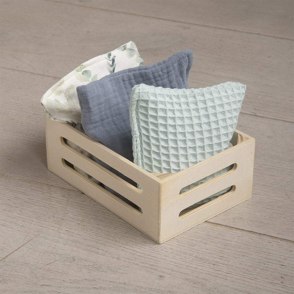 Little Botanic Sensorische Pittenzakjes 3 Stuks - Jeans Little Botanic Label