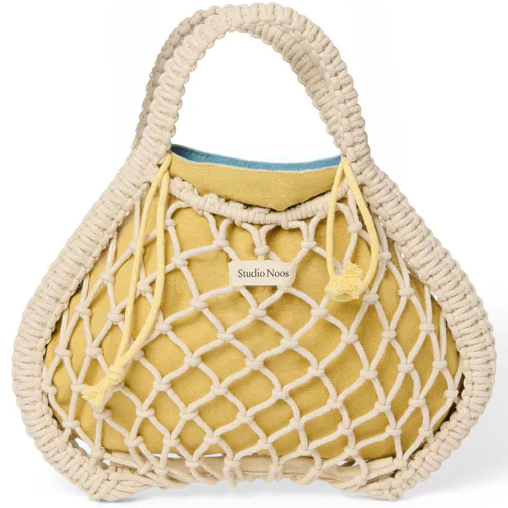 Studio Noos - Naturel Macramé Mini Handtas