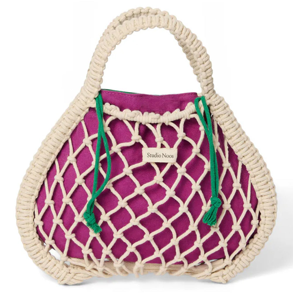 Studio Noos - Naturel Macramé Mini Handtas