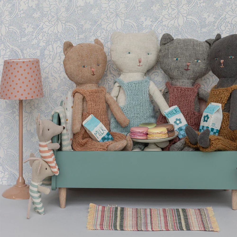 Maileg Miniature Vloer Lamp - Donker Poeder Maileg