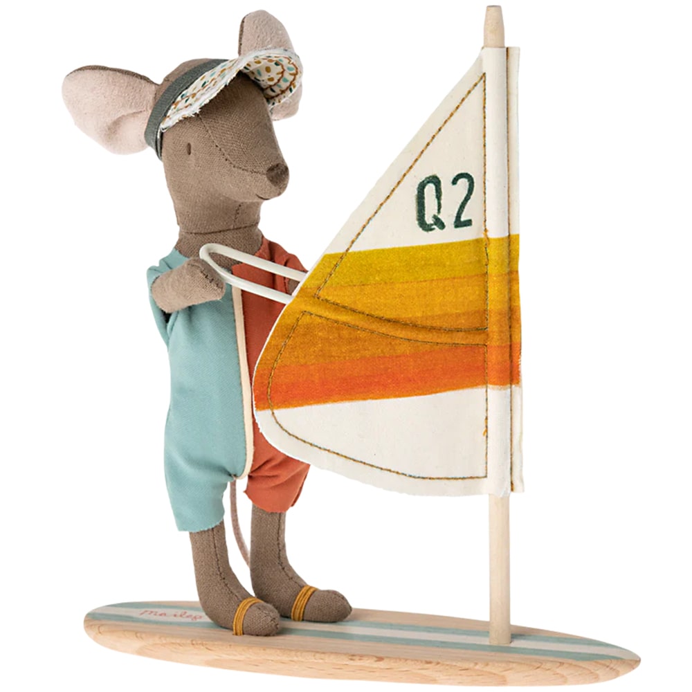 Maileg Strand Muis - Surfer Grote Broer Maileg