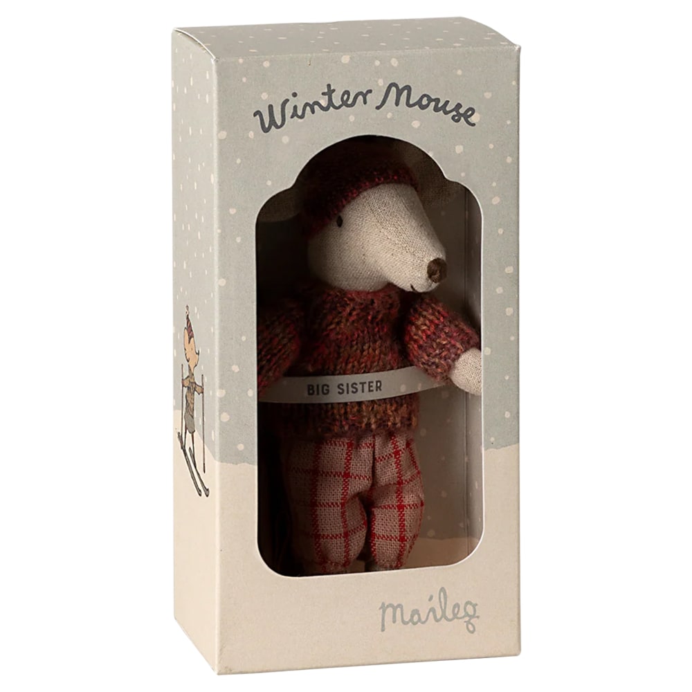 Maileg Winter Muis Met Ski Set