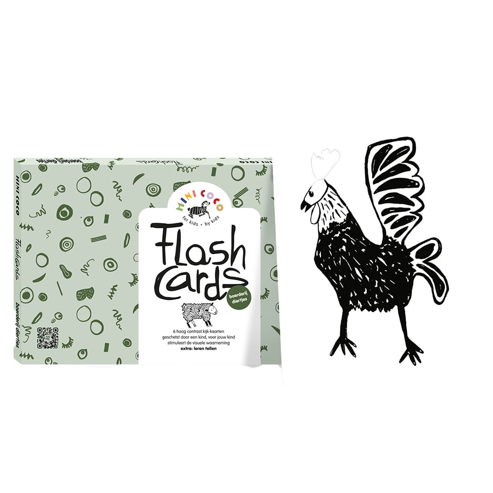 Mini Coco Flash Cards - Farm Mini Coco