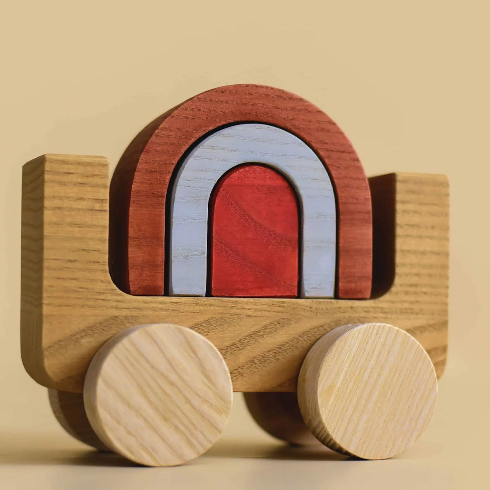 MinMin Copenhagen Regenboog Auto Minmin