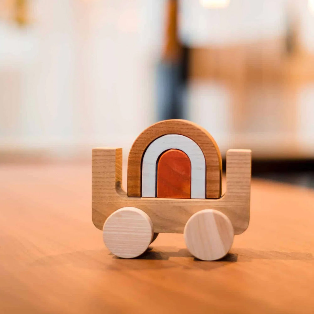 MinMin Copenhagen Regenboog Auto Minmin