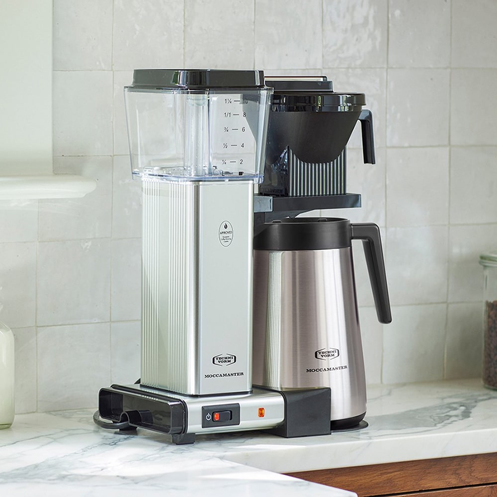 Moccamaster Koffiezetapparaat KBGT Gepolijst Zilver