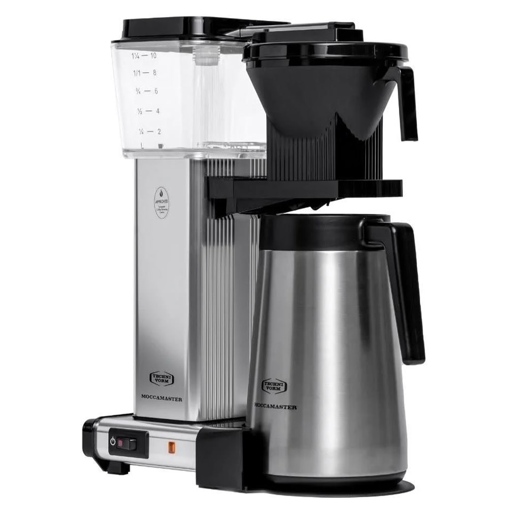 Moccamaster Koffiezetapparaat KBGT Gepolijst Zilver