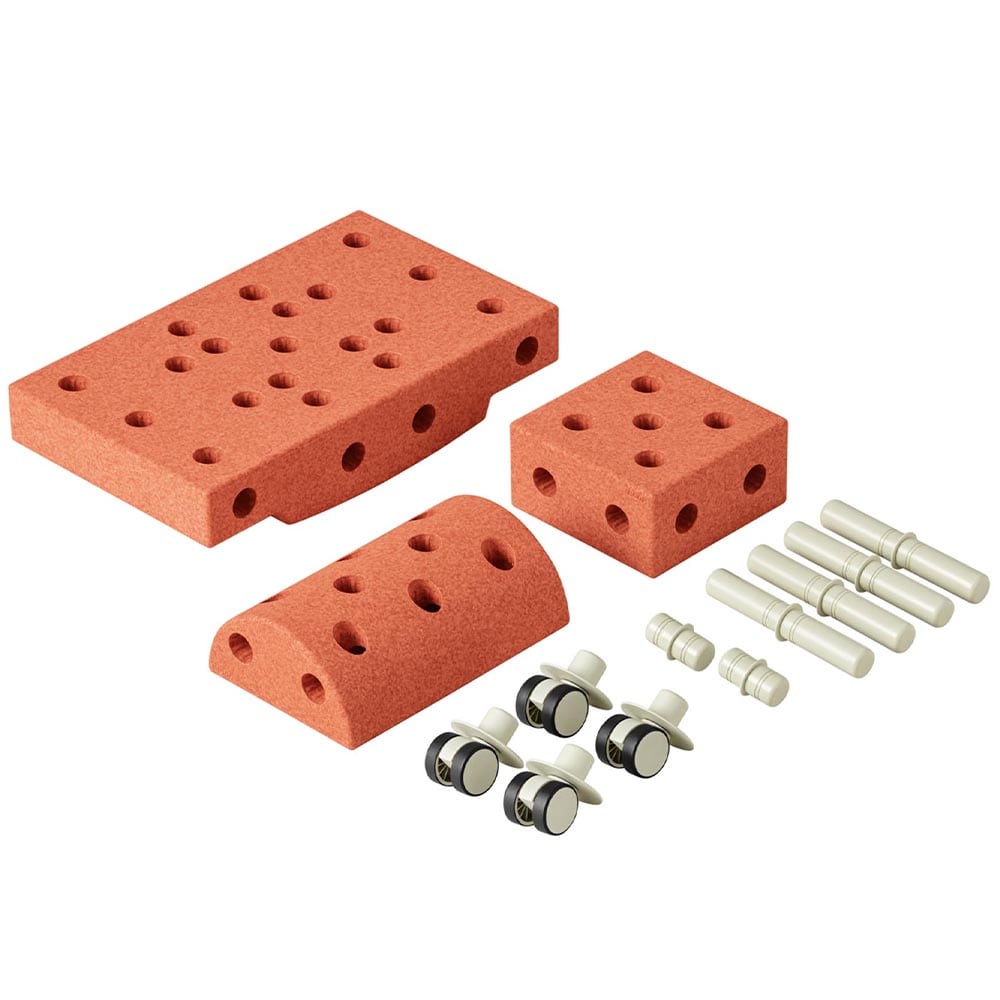 Modu Curiosity Set - Burnt Orange/ Dusty Green Modu