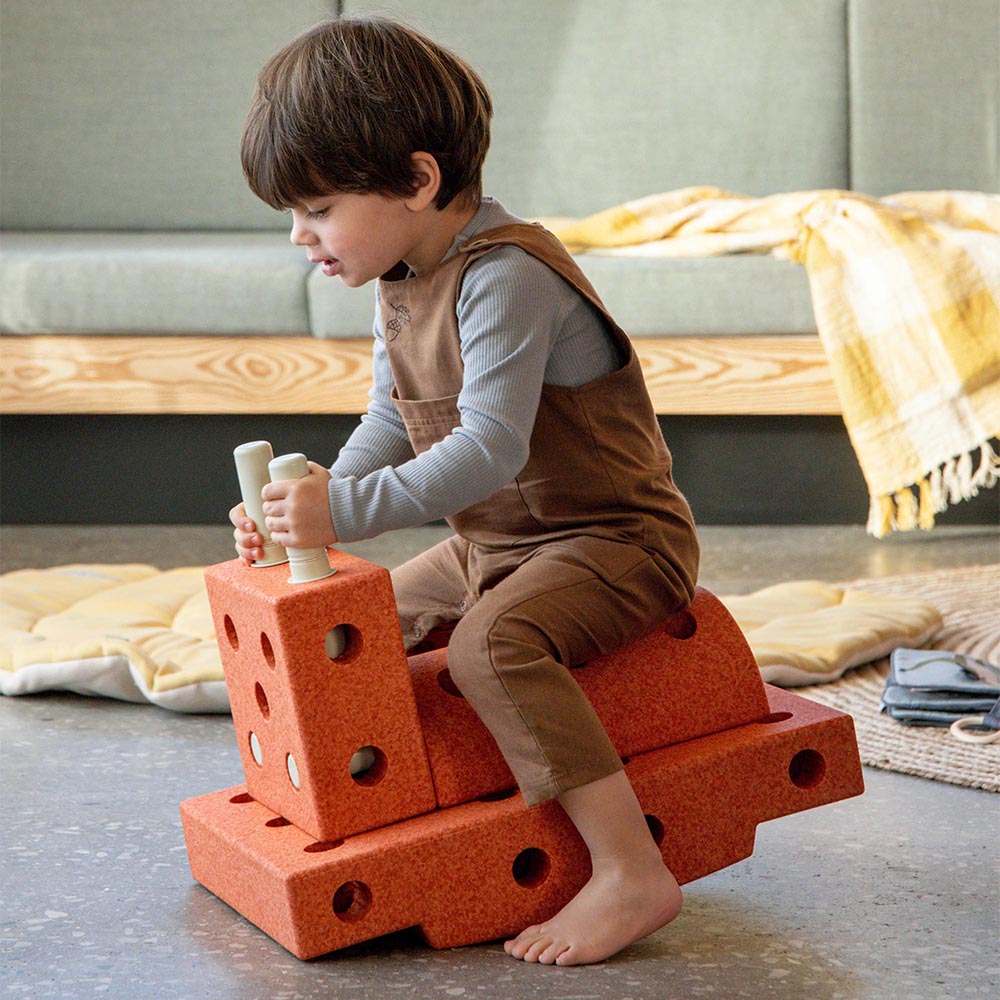 Modu Curiosity Set - Burnt Orange/ Dusty Green Modu