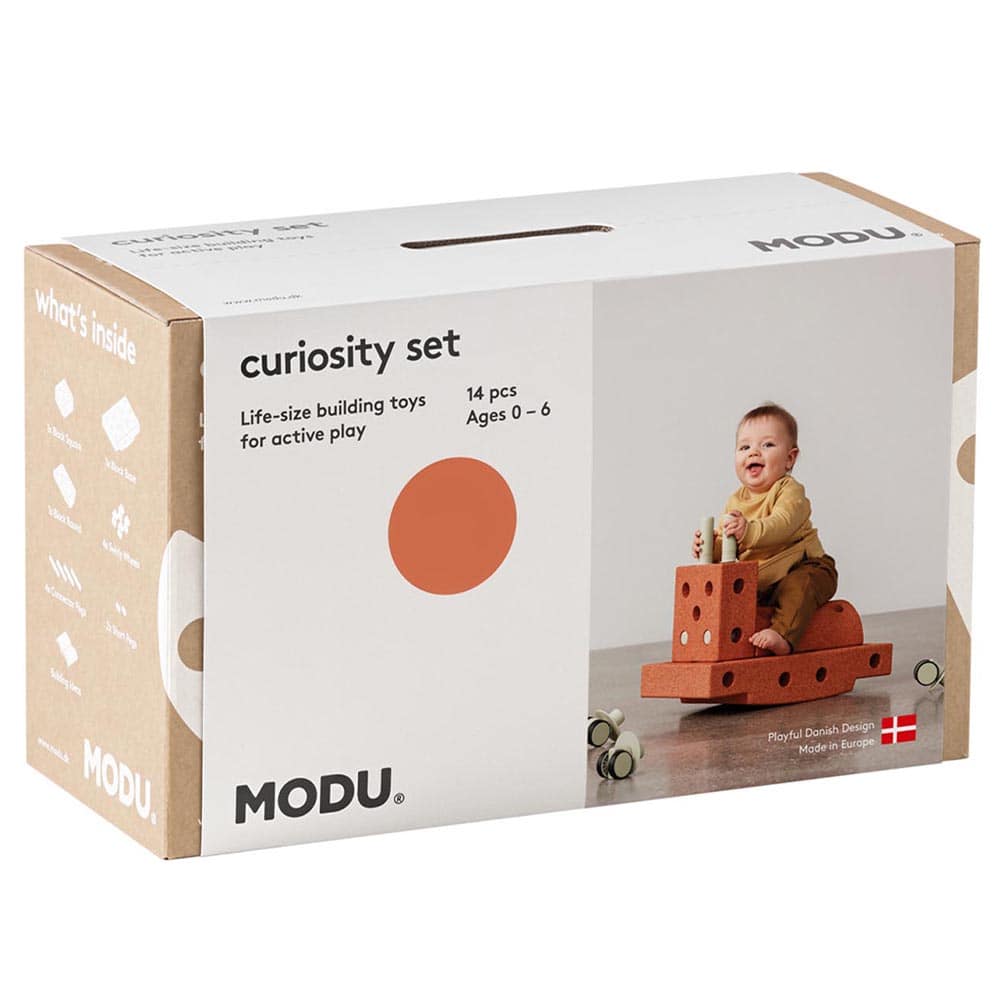 Modu Curiosity Set - Burnt Orange/ Dusty Green Modu