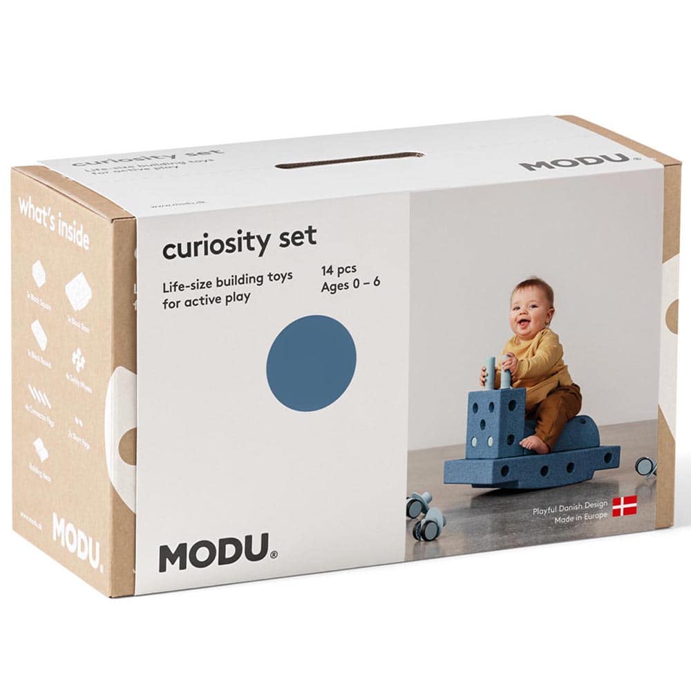 Modu Curiosity Set - Deep Blue/ Sky Blue Modu